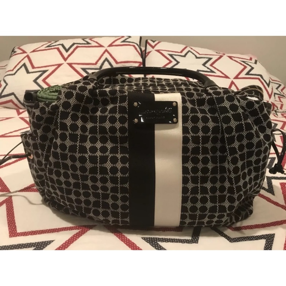 EUC kate Spade Signature Dot Noel Bag Baby Diaper